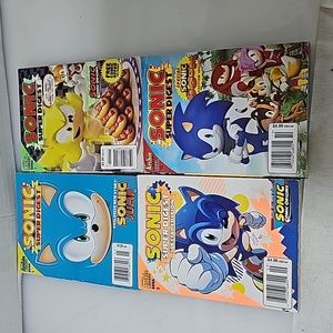 Sonic Super Digest #5,7,9 & 10 The Archie library